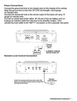 Preview for 7 page of PYLE Audio PLBASS8 Owner'S Manual