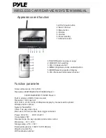 Preview for 1 page of PYLE Audio PLCMTR76WIR Manual