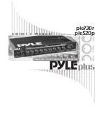 Предварительный просмотр 1 страницы PYLE Audio PLE520P Owner'S Manual