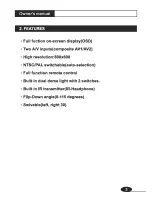 Preview for 4 page of PYLE Audio PLVW843R Instruction Manual