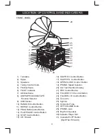 Предварительный просмотр 5 страницы PYLE Audio Vintage PTCDCS3UIP Operating Instructions Manual