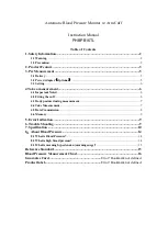 PYLE HEALTH PHBPB16TL Instruction Manual preview