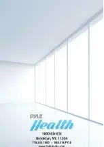 Предварительный просмотр 9 страницы PYLE HEALTH PHLSCBT4 Instruction Manual