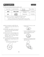 Предварительный просмотр 5 страницы Pyle Plus AM/FM Receiver/MP3/CD Player Owner'S Manual