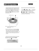 Предварительный просмотр 14 страницы Pyle Plus AM/FM Receiver/MP3/CD Player Owner'S Manual