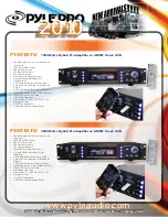 Preview for 1 page of Pyle Pro P1501ATU Specifications