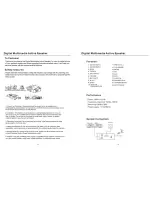 Preview for 2 page of Pyle Pro padh1024a Operating Instructions