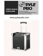 Preview for 1 page of Pyle Pro PCMX260MB Manual