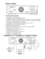 Предварительный просмотр 3 страницы Pyle Pro PD950A Owner'S Manual