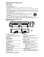 Preview for 4 page of Pyle Pro PDCD6000MP Instruction Manual