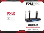 Предварительный просмотр 1 страницы Pyle Pro PDWM2560 User Manual