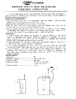 Предварительный просмотр 1 страницы Pyle Pro PDWM96 Operating Instructions