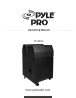 Preview for 1 page of Pyle Pro PK18SBA Operating Manual