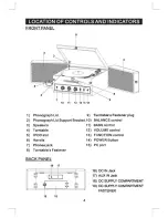 Preview for 5 page of Pyle Pro PLTTB8UI Operating Instructions Manual