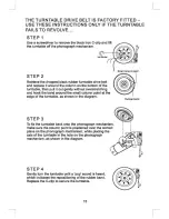 Preview for 16 page of Pyle Pro PLTTB8UI Operating Instructions Manual