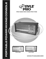 Preview for 1 page of Pyle Pro PMX1006 Owner'S Manual