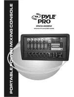 Preview for 1 page of Pyle Pro PMX408M Owner'S Manual