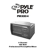 Pyle Pro PMX804 Owner'S Manual preview