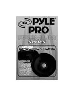 Pyle Pro PPA10 Specifications preview