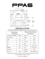 Preview for 4 page of Pyle Pro PPA10 Specifications