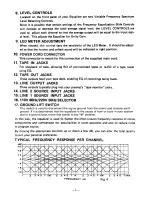 Предварительный просмотр 6 страницы Pyle Pro PPEQ-86 Owner'S Manual