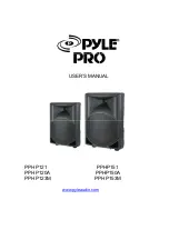 Preview for 1 page of Pyle Pro PPHP120A User Manual