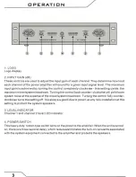 Preview for 4 page of Pyle Pro PQ1000 Operating Manual