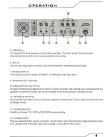 Preview for 5 page of Pyle Pro PQ1000 Operating Manual