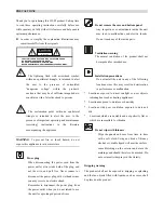 Preview for 2 page of Pyle Pro PT-600A Owner'S Manual