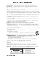 Preview for 2 page of Pyle Pro PTAU34 User Manual