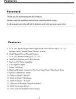 Preview for 2 page of Pyle Pro PTVC321 Operating Manual