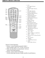 Предварительный просмотр 8 страницы Pyle Pro PTVC321 Operating Manual