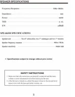 Preview for 9 page of Pyle Pro PTVC321 Operating Manual