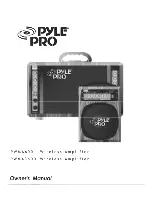 Pyle Pro PWMA3600 Owner'S Manual preview