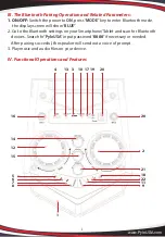 Preview for 3 page of Pyle Pro PWMKRDJ84BT User Manual