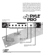 Preview for 2 page of Pyle Pro PYM-6 Owner'S Manual