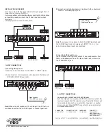 Preview for 4 page of Pyle Pro PYM-6 Owner'S Manual