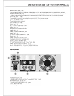 Preview for 6 page of Pyle Pro PYMXA10 Instruction Manual