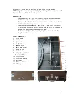 Preview for 4 page of Pyle Pro Vintage PVTT2U User Manual