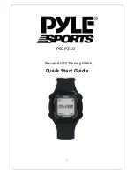 Preview for 1 page of Pyle Sports PSGP310 Quick Start Manual