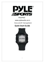 Pyle Sports PSGP410 Quick Start Manual preview