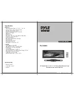 Предварительный просмотр 1 страницы Pyle view PLCM103 Instruction Manual