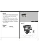 Pyle view PLHR70 Instruction Manual предпросмотр