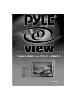 Pyle view PLVSHR77 User Manual предпросмотр