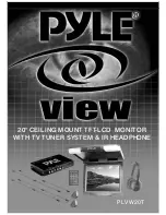 Предварительный просмотр 1 страницы Pyle view PLVW20T User Manual