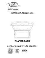 Предварительный просмотр 1 страницы Pyle view PLVWR940R Instruction Manual