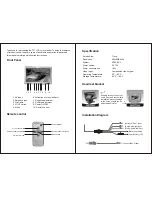 Предварительный просмотр 2 страницы Pyle view VIEW PLHR77 User Manual