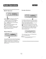 Preview for 13 page of Pyle AM/FM Receiver/CD Player Owner'S Manual