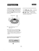 Preview for 14 page of Pyle AM/FM Receiver/CD Player Owner'S Manual