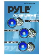 Pyle Blue Wave PL1090BL Specifications preview